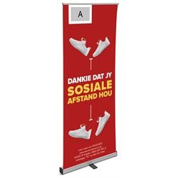 Centauri Afrikaans Covid-19 Pull-Up Banner