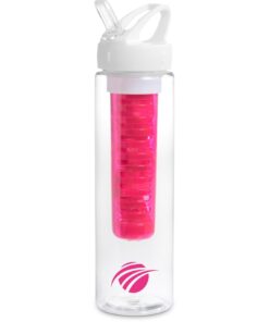 Zest Plastic Infuser Bottle - 750ml - Pink | PI