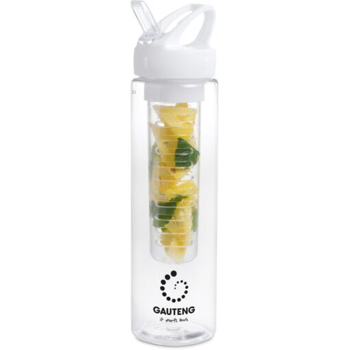 Zest Plastic Infuser Bottle - 750ml - Transparent | T