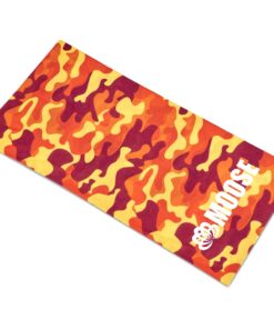 Adults Camo Flexi Tubular Bandana - Orange | O