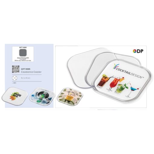 Casablanca Plastic Coaster | T