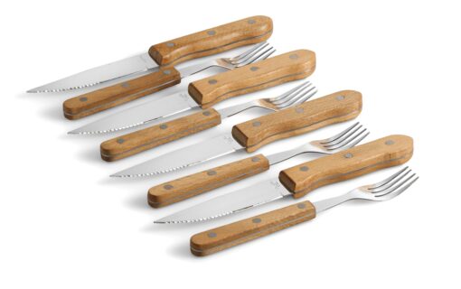 Cherokee Steak Knife & Fork Set