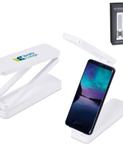 Swiss Cougar Gothenburg Desk Light & Phone Stand - Solid White | SW