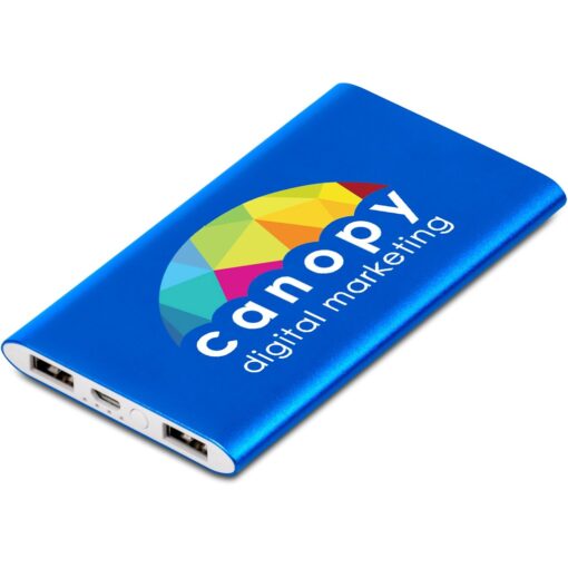 Odeon Slim Power Bank - 4 000mAh - Blue | BU