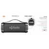 Swiss Cougar Chicago Bluetooth Speaker & FM Radio | BL